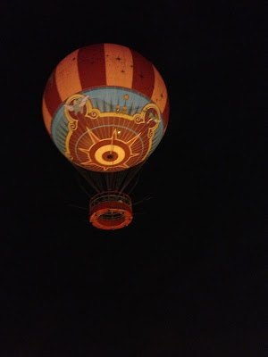 Downtown Disney's Hot Air Balloon Characters in Flight