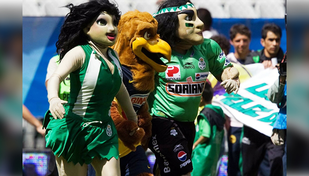 Mascotas de los equipos Santos Laguna y América | Ximinia