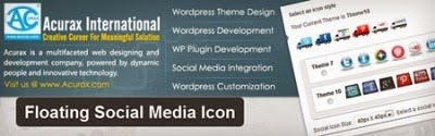 Floating Social Media Icon