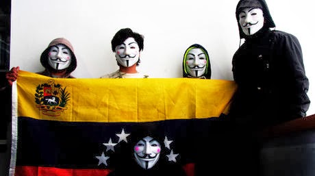 Anonymous lança OpFree Venezuela contra censura Chavista