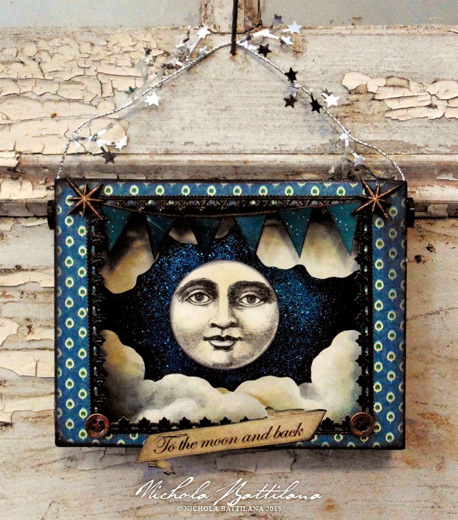 Paper Moon Srine box with video tute - Nichola Battilana