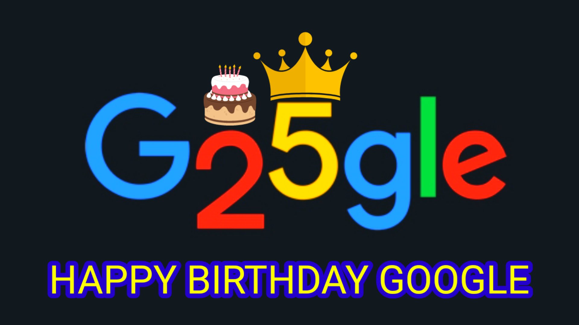 Google 25th Birthday Today 2023: Google Doodle Celebrates His Own Birthday