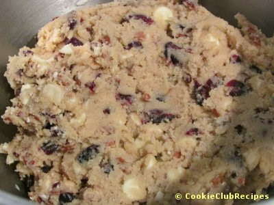 prepared cookie dough in bowl