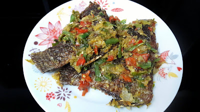 Ikan Talapia Masak Sambal Berlada 