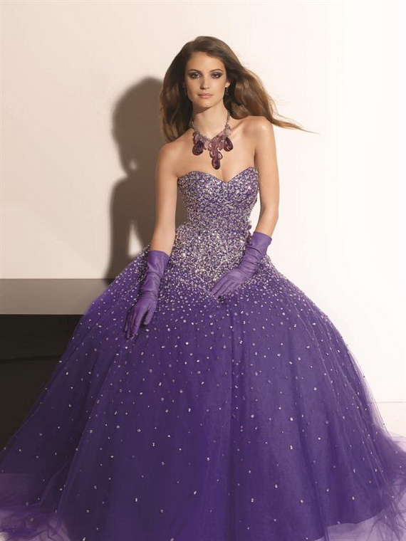 Purple Dresses 2013