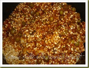 Risotto al sugo di seppie e piselli (9)
