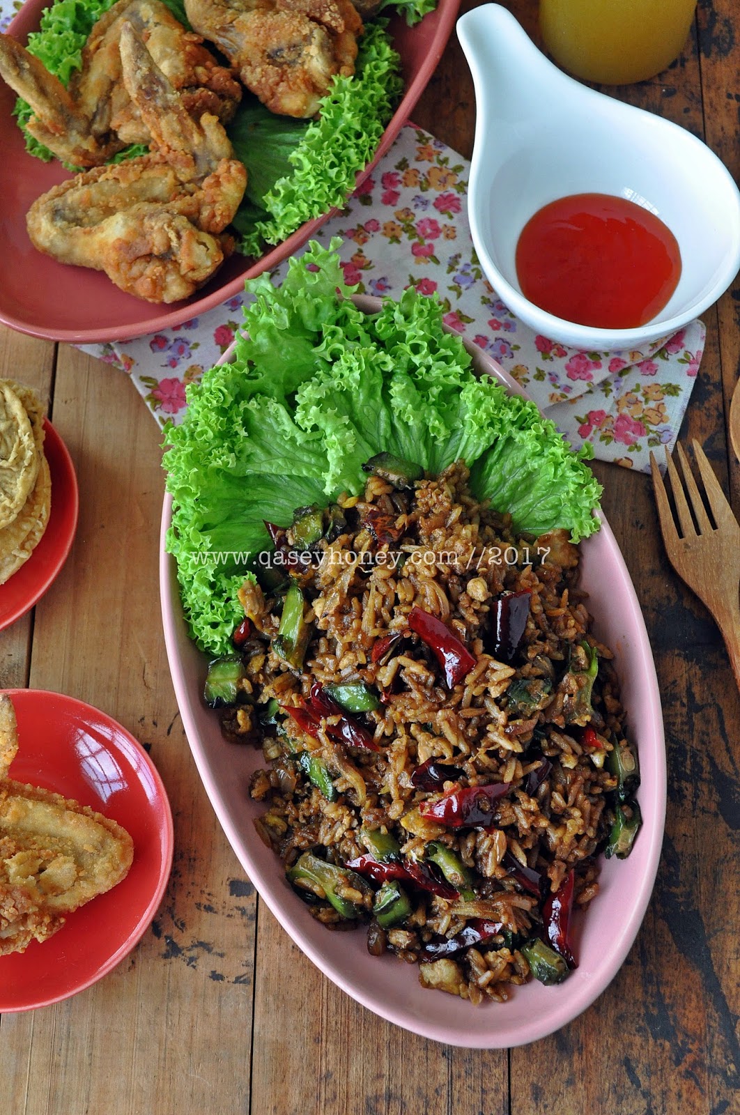 Nasi Goreng Kicap Lada Kering Qasey Honey