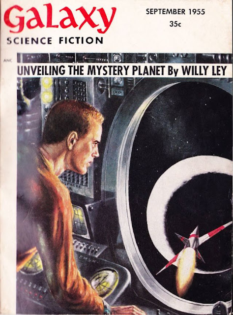 Portadas de la revista Galaxy Science Fiction en los años 50