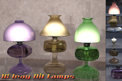 IG Iray Oil Lamps