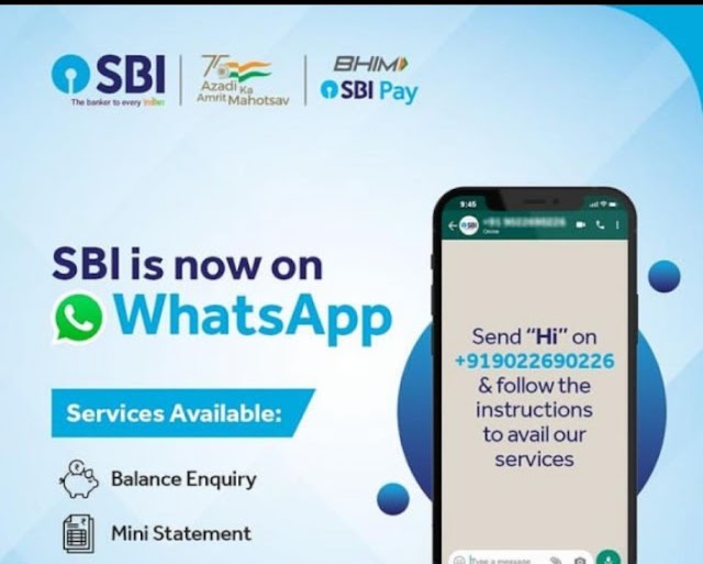 SBI Whatsapp Banking