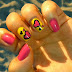 Pink and Yellow  Hearted nails (NOTD)