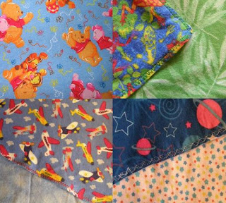 LilBees large, soft, colorful blankets-44in 111cm square