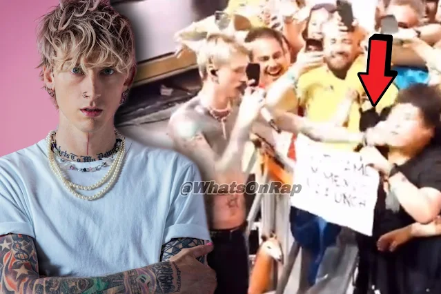 Machine Gun Kelly Punches Fan Who Requested It at Rock Werchter Festival