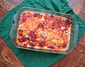 Scalloped Potato Leek Gratin