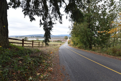 Trans Canada Trail roadway path BC.