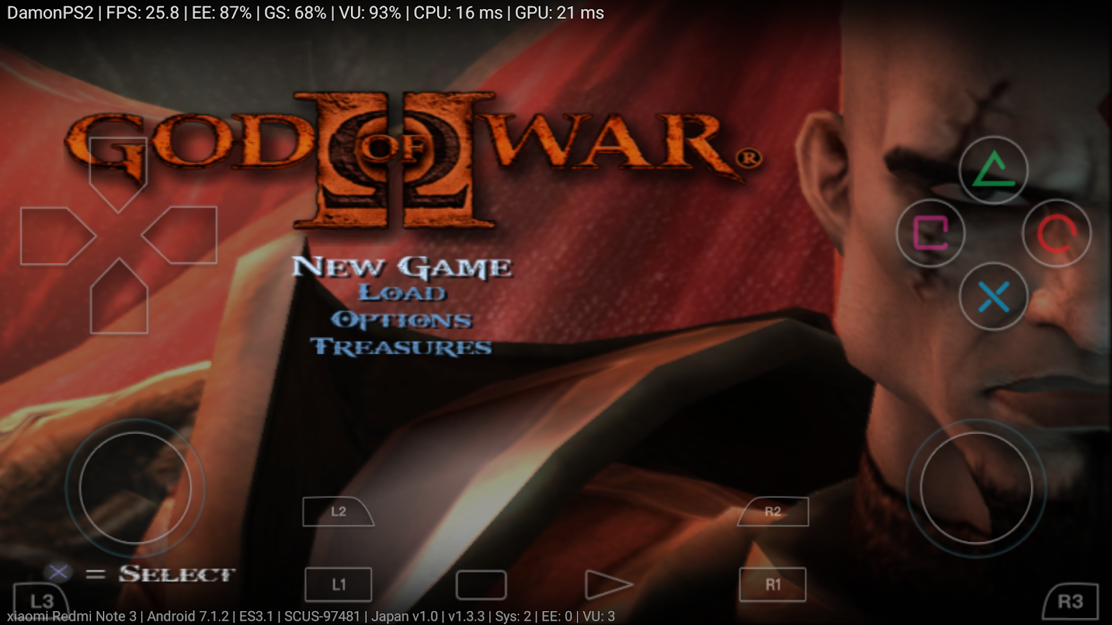 Cara Bermain Ps 2 Di Android 2021 God Of War 2 - Shobatasmo