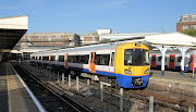 . wasn't said, and once or twice I have witnessed people come nearly . (british rail class train in richmond station london oct )