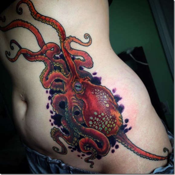 poulpe_ventre_tatouage