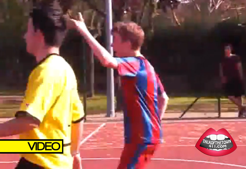 justin bieber soccer 2011. Justin Bieber Plays Soccer In