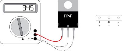 Cek Transistor TIP41