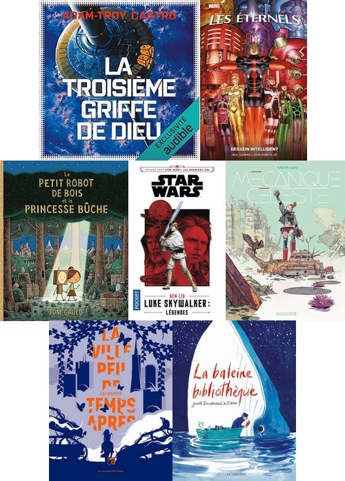 Couvertures des livres lus en juillet