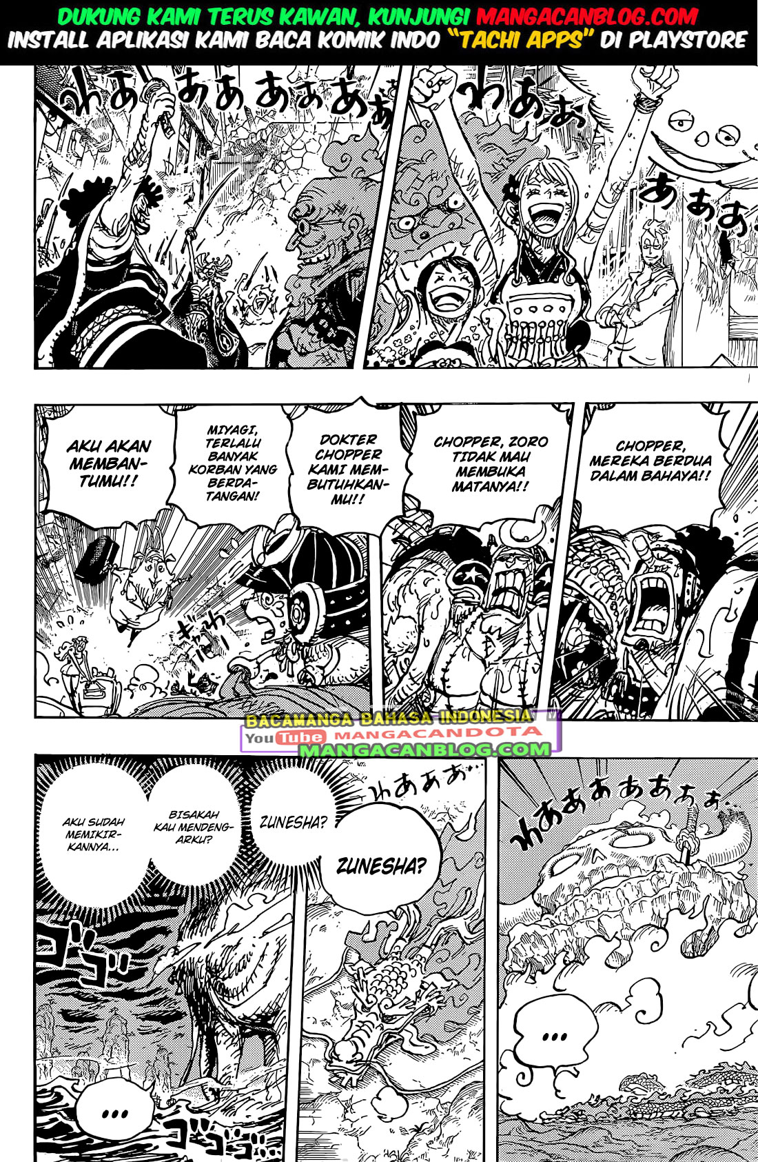 Manga One Piece Chapter 1050 Bahasa Indonesia