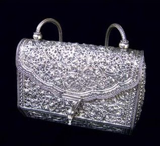 Antique Silver Handbag