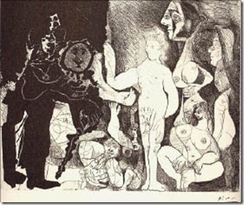 espectaculo para una pareja   picasso