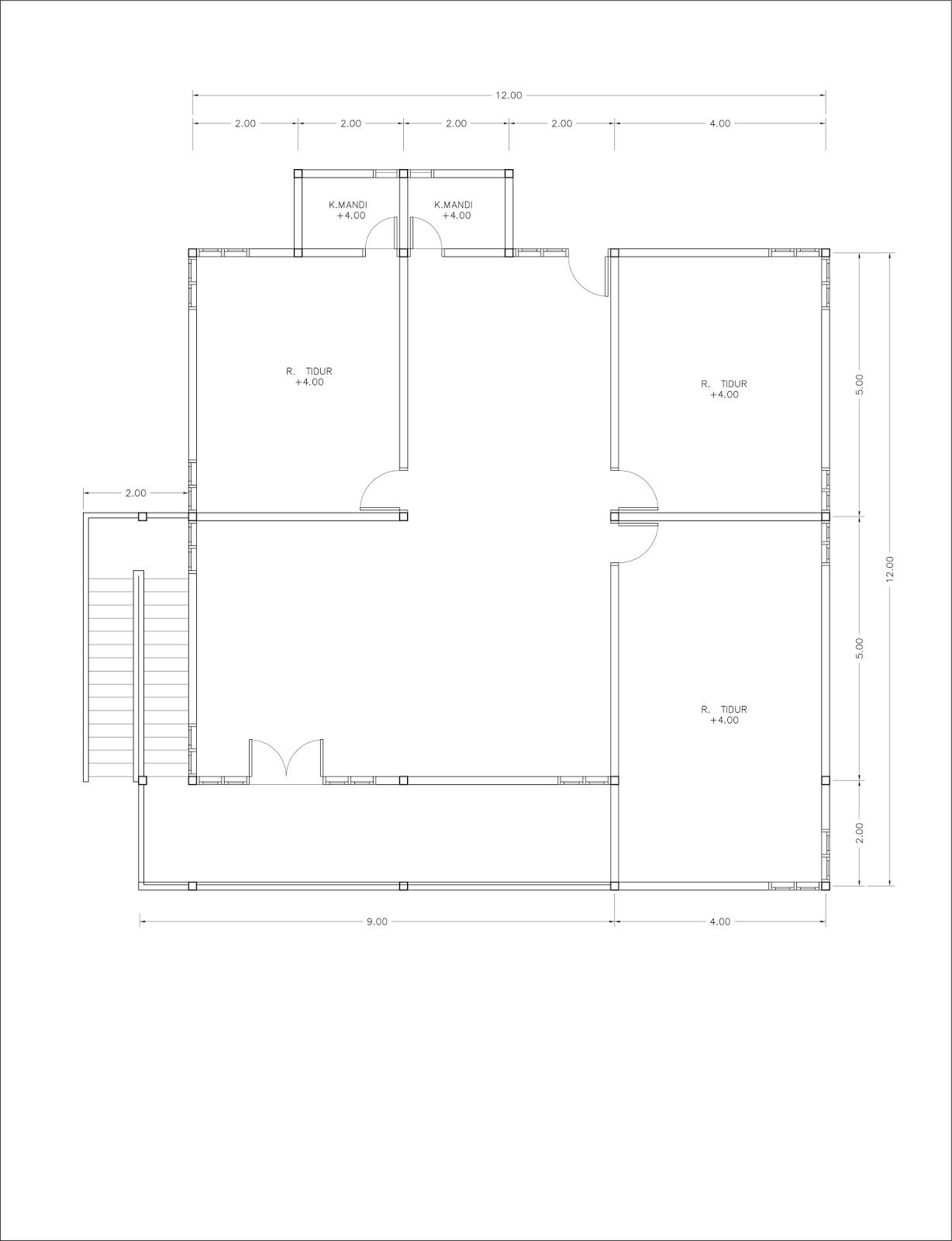 Rumah Kayu  Jasa Pembuatan Site Plan