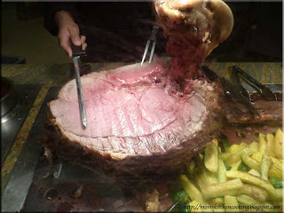 Golden Nugget prime rib at the buffet