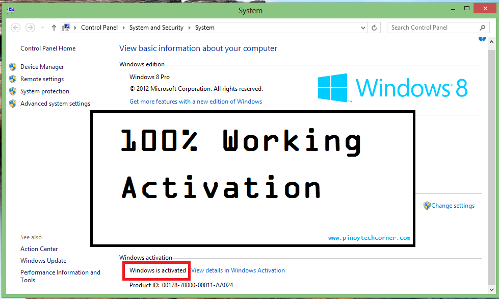 How To Activate Windows 8 Pro Build 9200 | Apps Directories