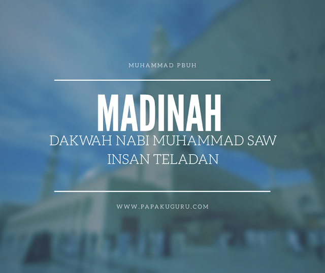 Materi PPT PAI SMA : Dakwah Nabi Periode Madinah (Download)