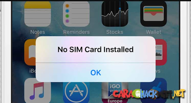 Cara Mengatasi SIM Card Tidak Terbaca atau No SIM Card Installed Di iPhone