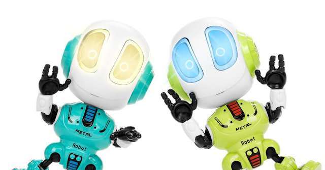 30% Off Set of 2 Samesies Mini Talking Toy Robots w/ Interactive Voice Changer