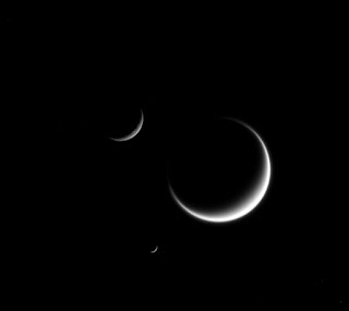 Titan Mimas and Rhea