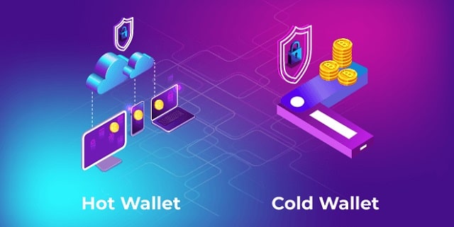 difference between hot wallets vs cold wallets