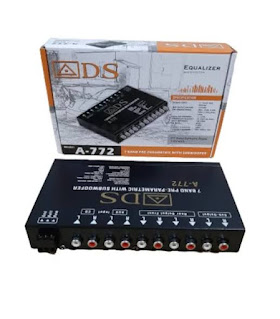 Pre Amp Parametrik ADS A-772 Equalizer Audio System New Sisa Stok