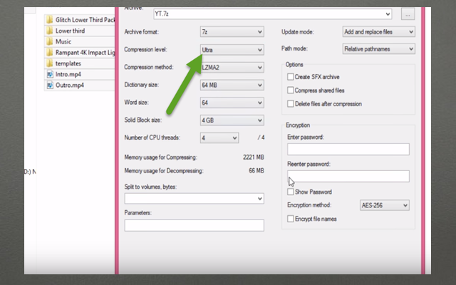 تحميل برنامج 7-Zip لضغط الملفات الكبير الى حجم صغير جداً