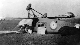 24 February 1941 worldwartwo.filminspector.com Hawker Hind trainer crashed
