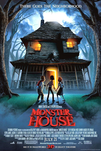 Keep track of 3 kids in the "Monster house" film to discover that their neighbor's house is really a living, breathing, scary monster.