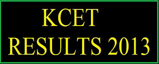 KCET Results 2013 | KCET  Exam 2013 Results