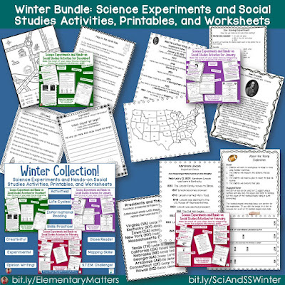 Science and Social Studies for November: here are several Science and Social Studies activities designed for second grade, with November themes.