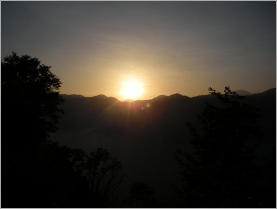 sunrise finally