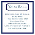 CC Yard Sale