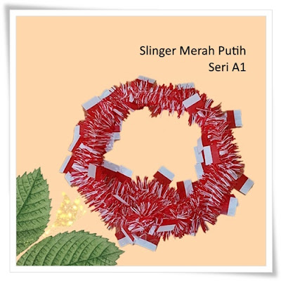 Slinger Merah Putih HUT Kemerdekaan RI