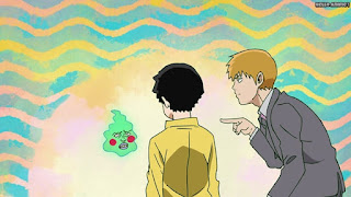 モブサイコ100アニメ 2期4話 エクボ 影山茂夫 霊幻新隆 | Mob Psycho 100 Episode 16