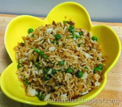 Green peas rice (5)