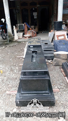 Contoh Kijing Granit, Jual Kijing Makam Granit Hitam, Harga Makam Granit