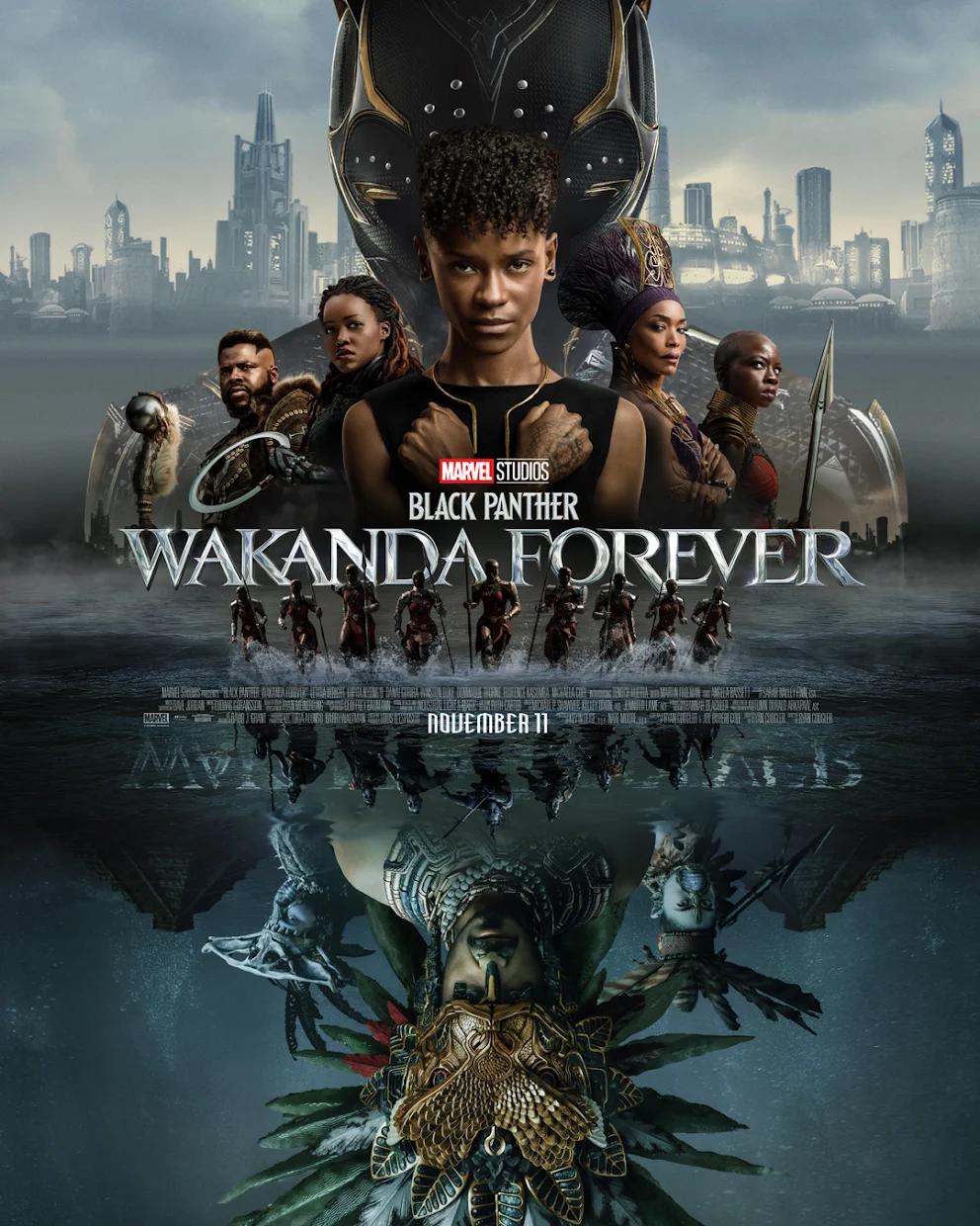 Black Panther: Wakanda Forever's Multiple Brand New Poster