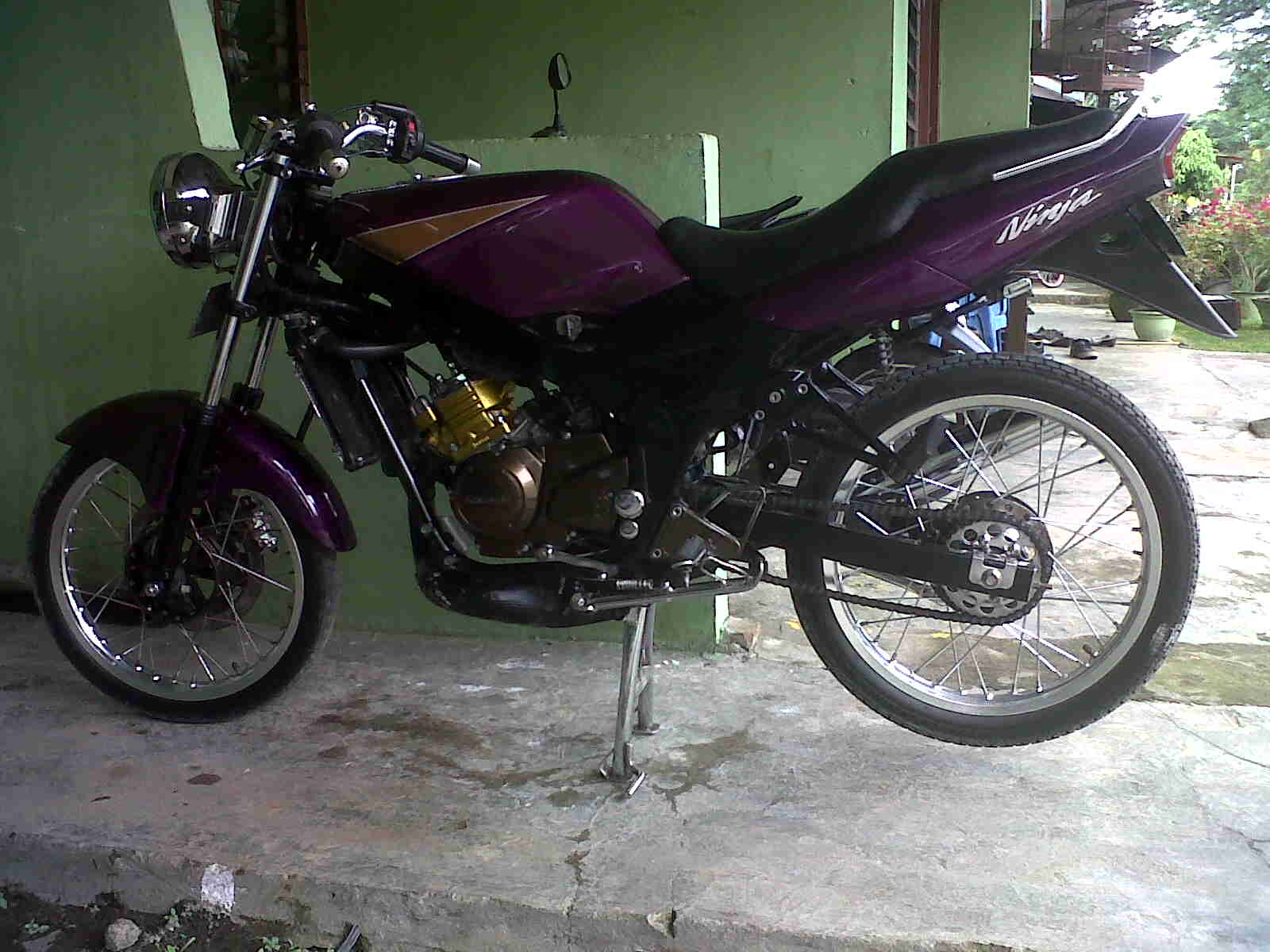 Kawasaki Ninja 2004 Modif Medan Kawasaki Ninja 2004 Modif Medan